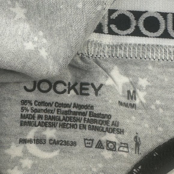 Jockey Women's Size Medium Panty Thong Essentials Celestial Black New With Tags - Picture 9 of 13